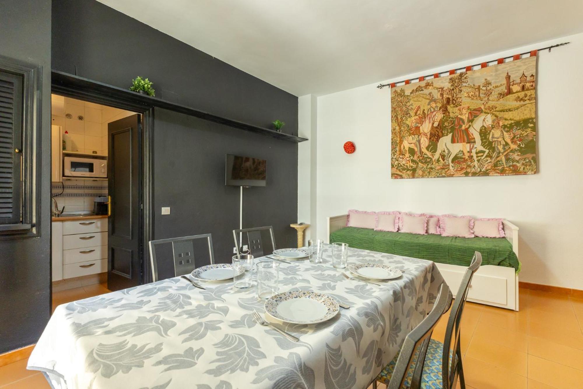 Conde Center Premium Suites, Free Parking Sevilla Eksteriør bilde